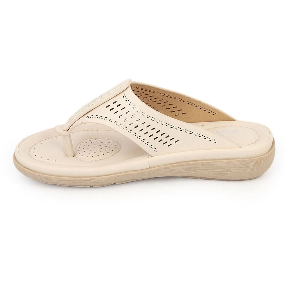 Women's Slipper (3319-155) - Beige, Women, Slippers, Chase Value, Chase Value