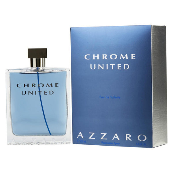 Azzaro Chrome United For Men Eau De Toilette - 200 ML, Beauty & Personal Care, Men's Perfumes, Azzaro, Chase Value