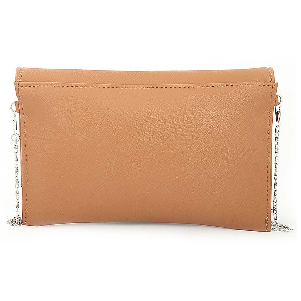 Women's Clutch (Kam-335) - Light Brown, Women, Clutches, Chase Value, Chase Value