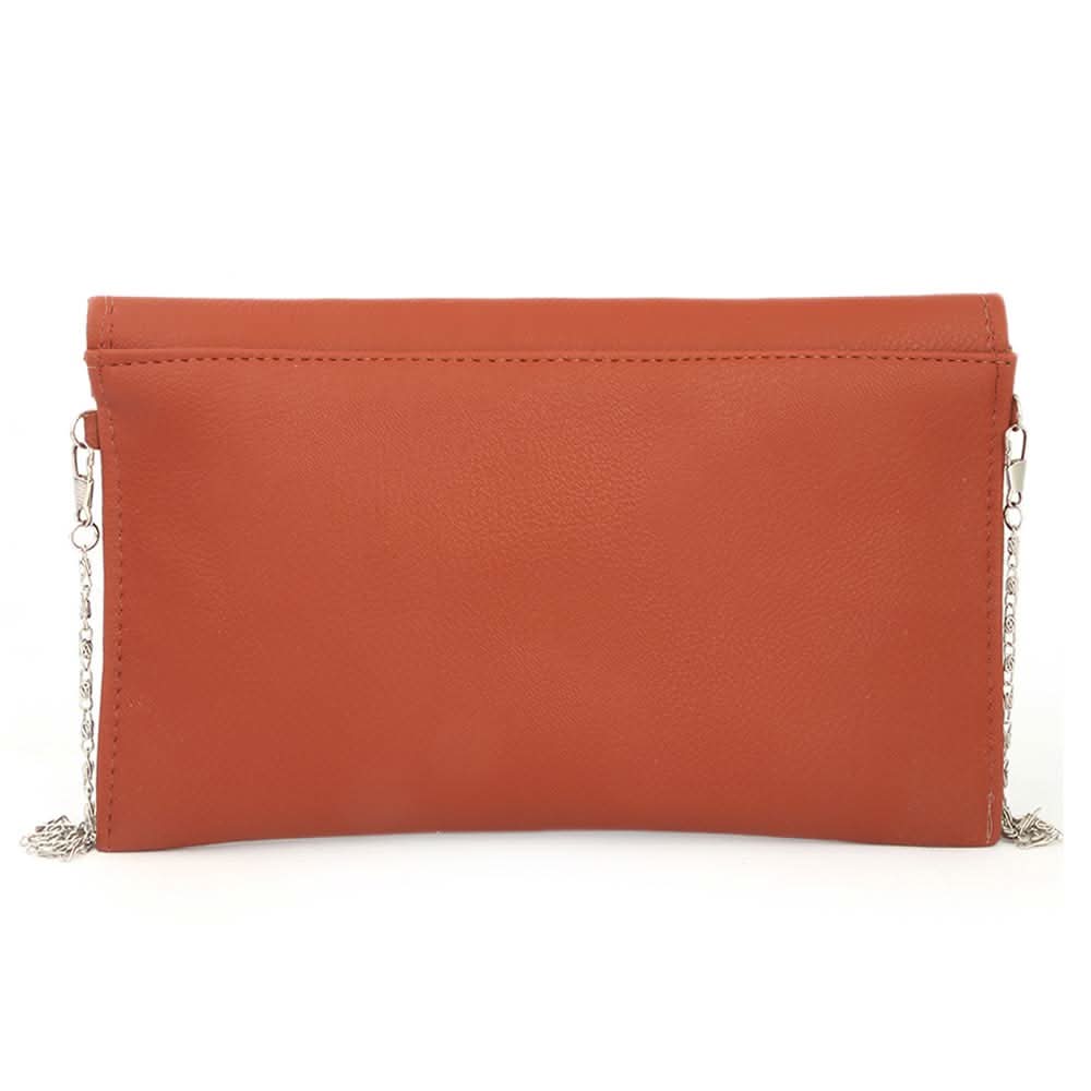 Women's Clutch (Kam-335) - Rust, Women, Clutches, Chase Value, Chase Value