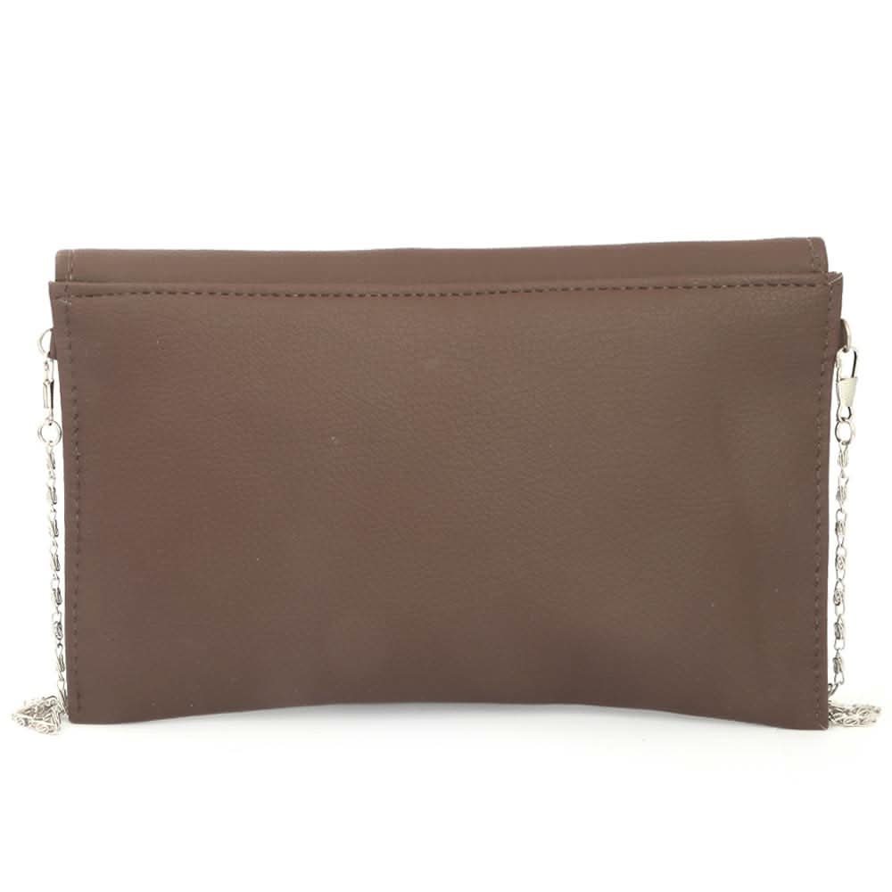 Women's Clutch (Kam-335) - Coffee, Women, Clutches, Chase Value, Chase Value