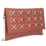 Women's Clutch (Kam-335) - Maroon, Women, Clutches, Chase Value, Chase Value