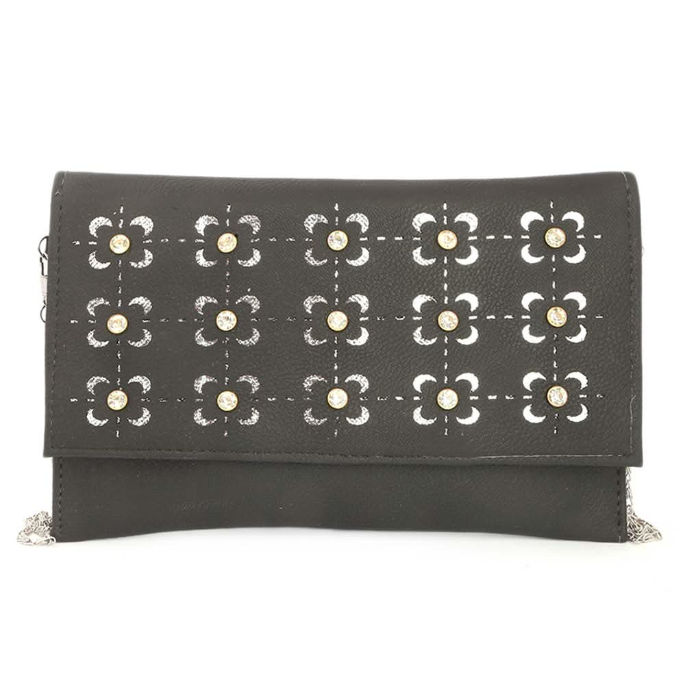 Women's Clutch (Kam-335) - Black, Women, Clutches, Chase Value, Chase Value
