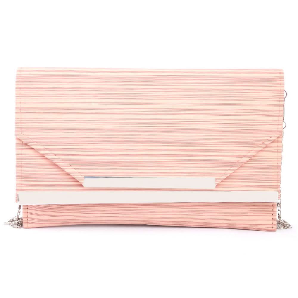 Women's Clutch (Kam-338) - Peach, Women, Clutches, Chase Value, Chase Value