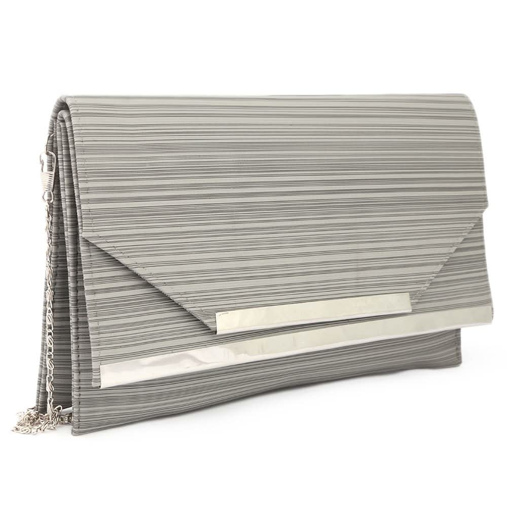 Women's Clutch (Kam-338) - Grey, Women, Clutches, Chase Value, Chase Value