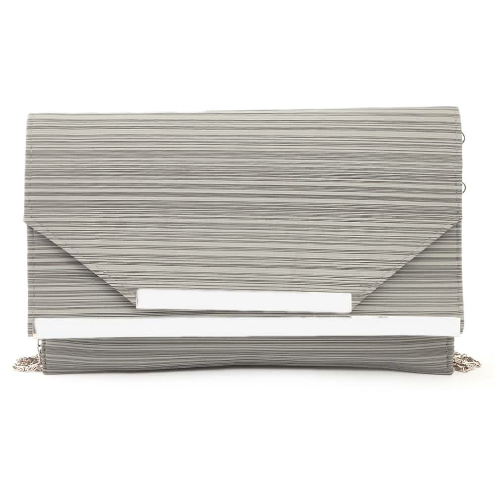 Women's Clutch (Kam-338) - Grey, Women, Clutches, Chase Value, Chase Value