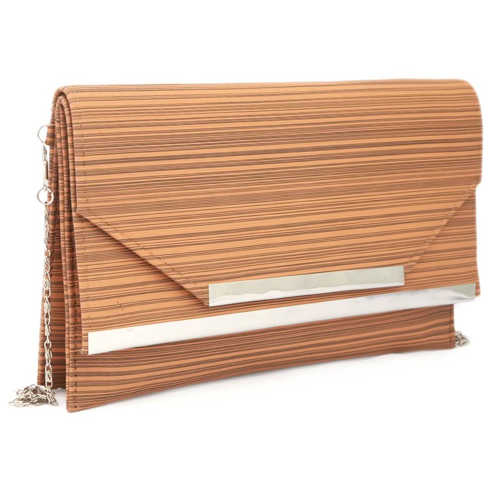 Women's Clutch (Kam-338) - Brown, Women, Clutches, Chase Value, Chase Value