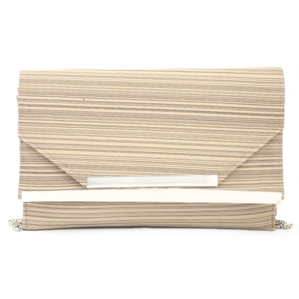 Women's Clutch (Kam-338) - Beige, Women, Clutches, Chase Value, Chase Value
