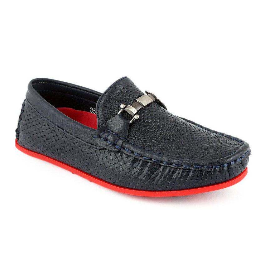 Eminent Loafer For Boys (3568) - Navy Blue - test-store-for-chase-value