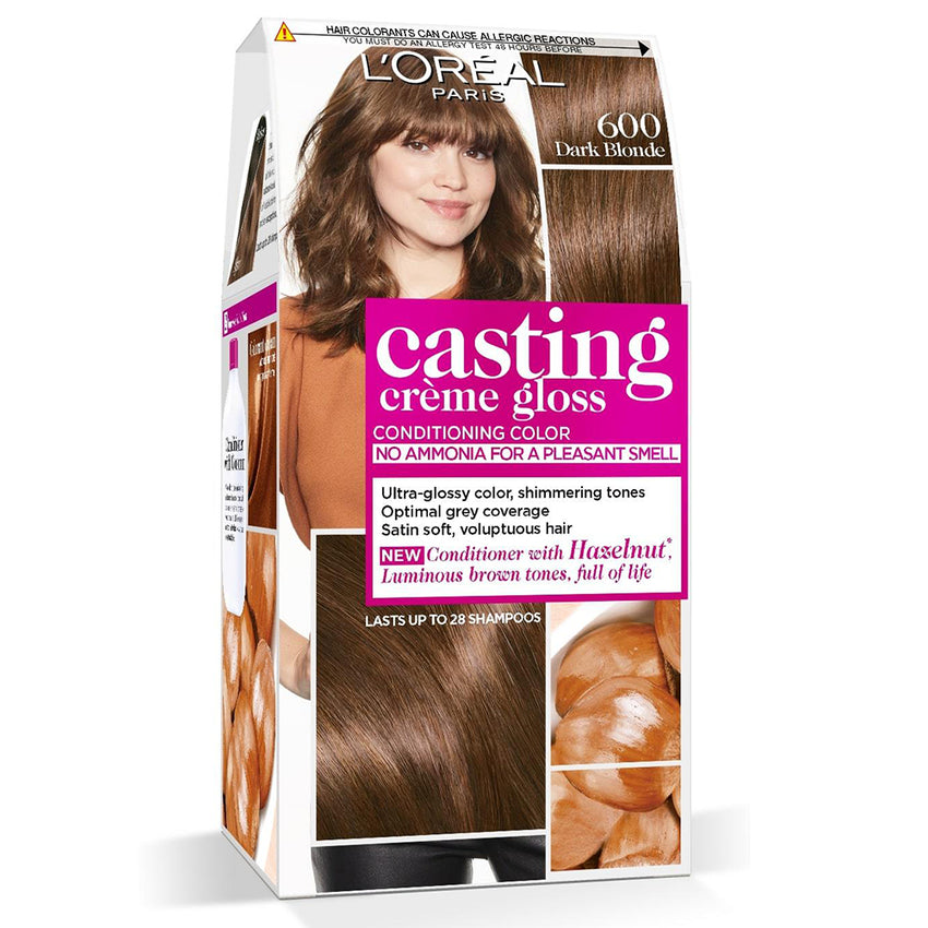 Loreal Paris Casting Creme Gloss 600 Dark Blonde, Beauty & Personal Care, Hair Colour, L'Oreal, Chase Value