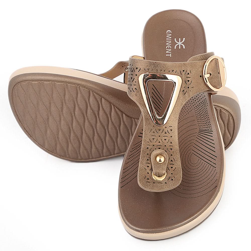 Women's Slipper (370-1) - Coffee, Women, Slippers, Chase Value, Chase Value