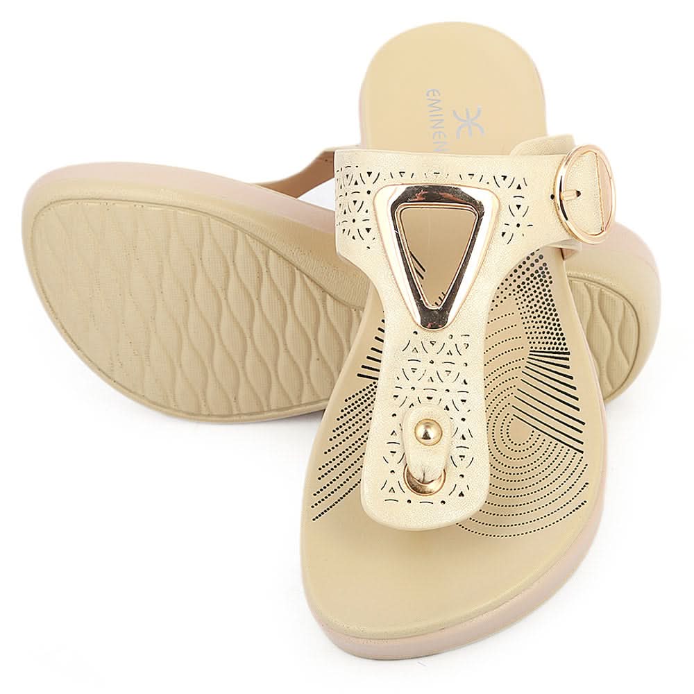 Women's Slipper (370-1) - Beige, Women, Slippers, Chase Value, Chase Value