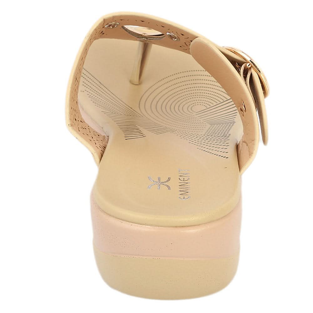 Women's Slipper (370-1) - Beige, Women, Slippers, Chase Value, Chase Value
