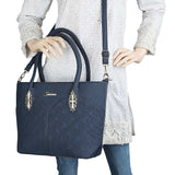 Women's Handbag 3 Pcs (374) - Blue, Women, Bags, Chase Value, Chase Value