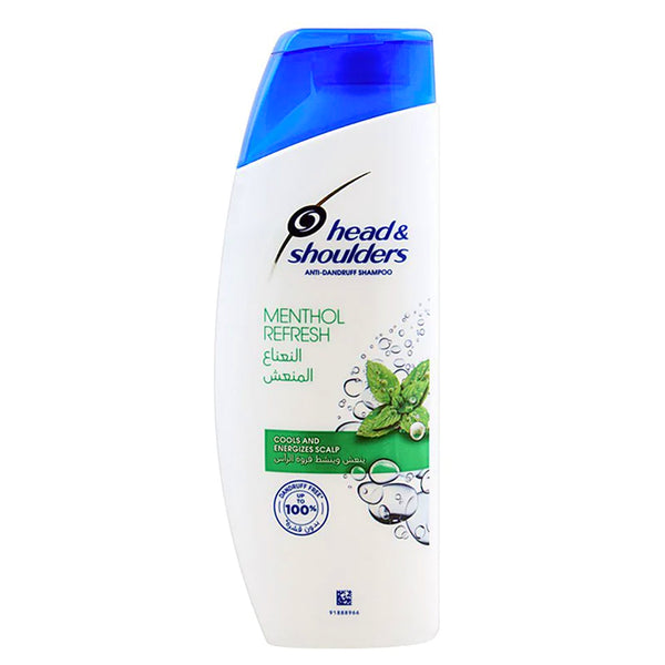 Head & Shoulders Hair Refreshing with Menthol Shampoo - 400 ML, Beauty & Personal Care, Shampoo & Conditioner, Head & Shoulders, Chase Value