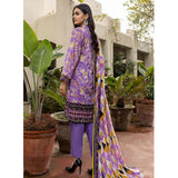 Anum Printed Lawn Unstitiched 3Pcs Suit V1 - B-3, Women, 3Pcs Shalwar Suit, Al-Zohaib Textiles, Chase Value