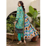 Anum Printed Lawn Unstitiched 3Pcs Suit V1 - C-3, Women, 3Pcs Shalwar Suit, Al-Zohaib Textiles, Chase Value