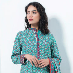 Lakhany Safina Febron Printed Lawn 3 Pcs Un-Stitched Suit - 3C, Women, 3Pcs Shalwar Suit, LSM Textiles, Chase Value