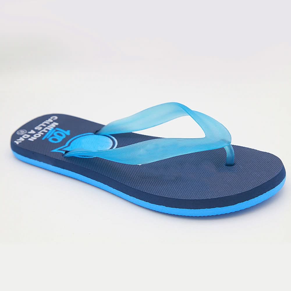Men's Hi-Walk Slipper (011) - Navy Blue, Men, Slippers, Chase Value, Chase Value