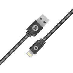 Space CE-410 Charge Sync Braided Lightning Cable, Home & Lifestyle, Usb Cables, Chase Value, Chase Value