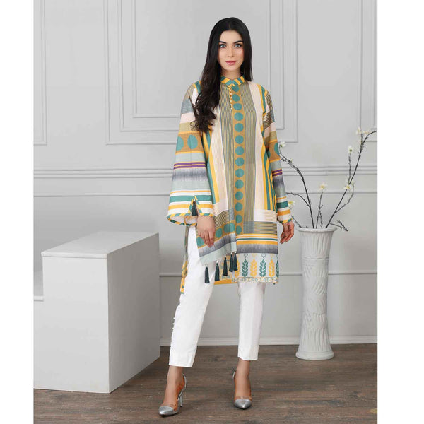 Eminent Digital Printed Lawn Unstitched Kurti - 3, Women, Unstitched Kurti, Eminent, Chase Value