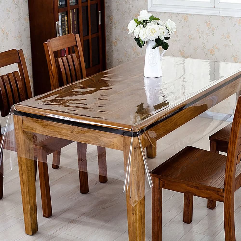 Transparent Table Cover, Home & Lifestyle, Decoration, Chase Value, Chase Value