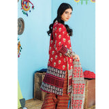 Monsoon Printed Lawn 3 Pcs Un-Stitched Suit Vol 1 - 3-A, Women, 3Pcs Shalwar Suit, Al-Zohaib Textiles, Chase Value