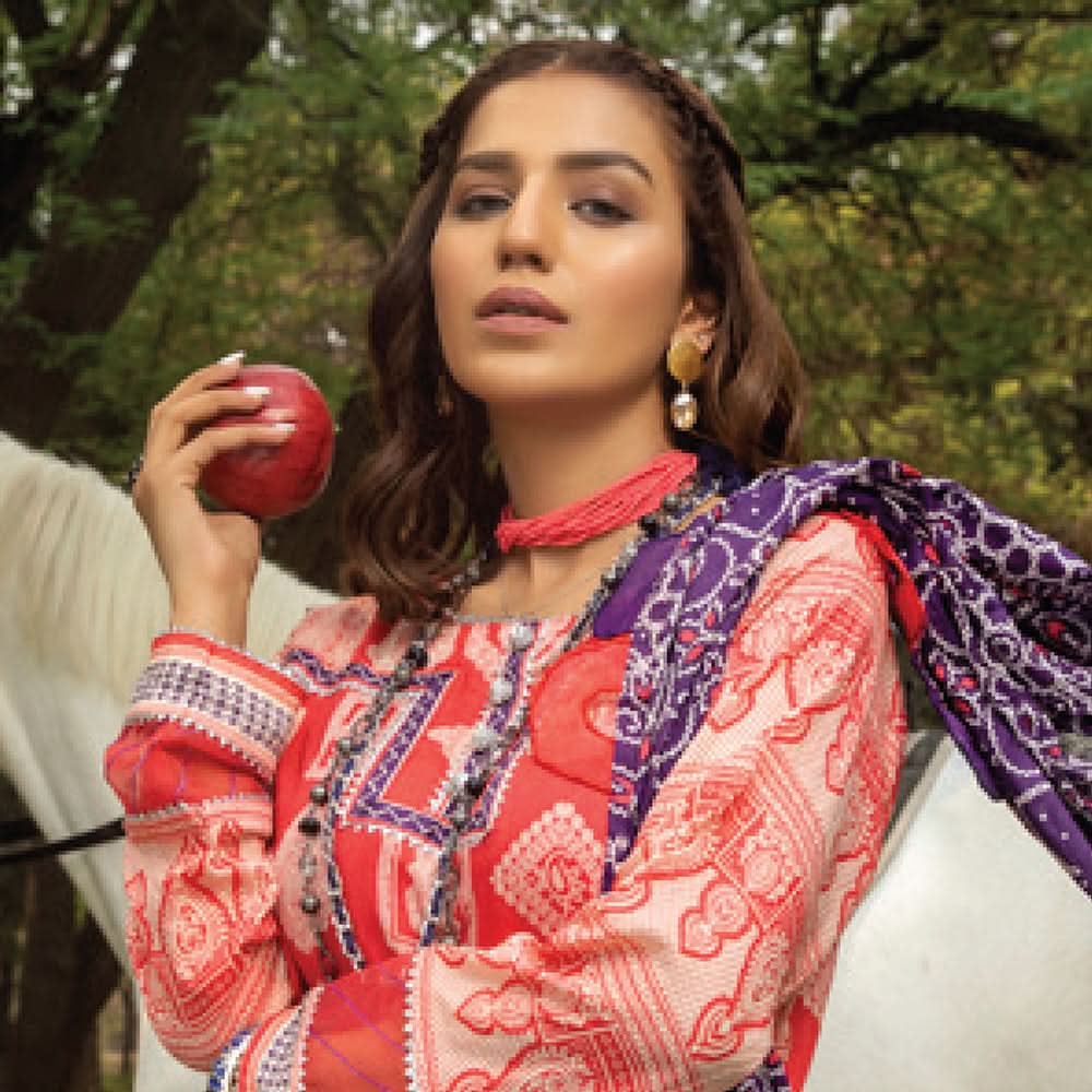 Anum Classic Printed Lawn 3 Pcs Un-Stitched Suit Vol 3 - 3-A, Women, 3Pcs Shalwar Suit, Al-Zohaib Textiles, Chase Value