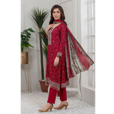 Sahil Printed Lawn 3 Pcs Un-Stitched Suit Vol 4 - 5, Women, 3Pcs Shalwar Suit, ZS Textiles, Chase Value
