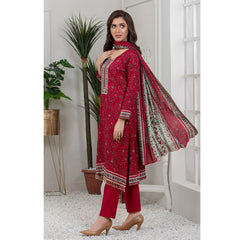 Sahil Printed Lawn 3 Pcs Un-Stitched Suit Vol 4 - 5, Women, 3Pcs Shalwar Suit, ZS Textiles, Chase Value