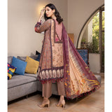 Zoohra Digital  Printed Embroidered Lawn Un-Stitched 3Pcs Suit - 3, Women, 3Pcs Shalwar Suit, ZS Textiles, Chase Value