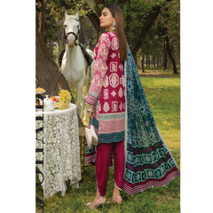 Anum Classic Printed Lawn 3 Pcs Un-Stitched Suit Vol 3 - 3-C, Women, 3Pcs Shalwar Suit, Al-Zohaib Textiles, Chase Value