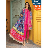 Anum Classic Printed Lawn 3 Pcs Un-Stitched Suit V 5 - 4-A, Women, 3Pcs Shalwar Suit, Al-Zohaib Textiles, Chase Value