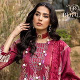 Iman Emboroidered Un-Stitched 3Pcs Suit - 04, Women, 3Pcs Shalwar Suit, Regalia Textiles, Chase Value