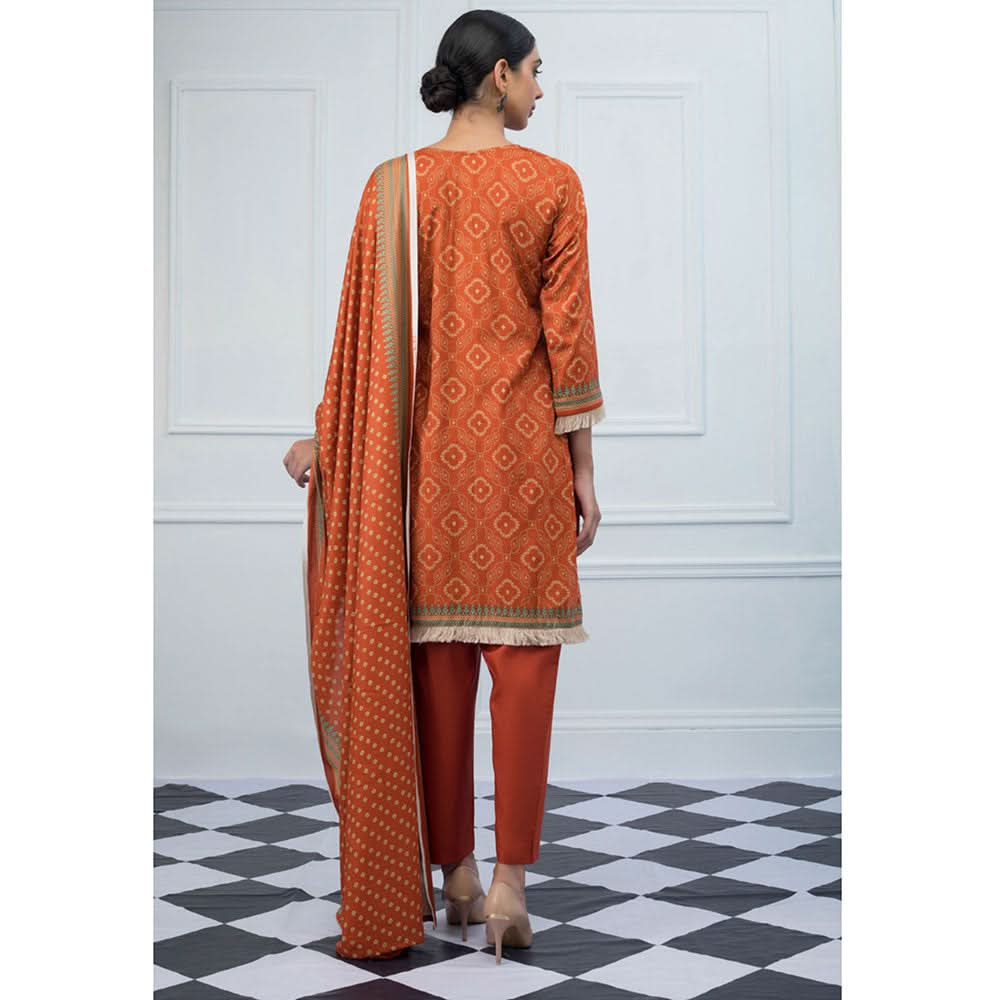 Signature Icon Printed Lawn 3 Piece Un-Stitched Suit Vol 2 - 2 B, Women, 3Pcs Shalwar Suit, ZS Textiles, Chase Value