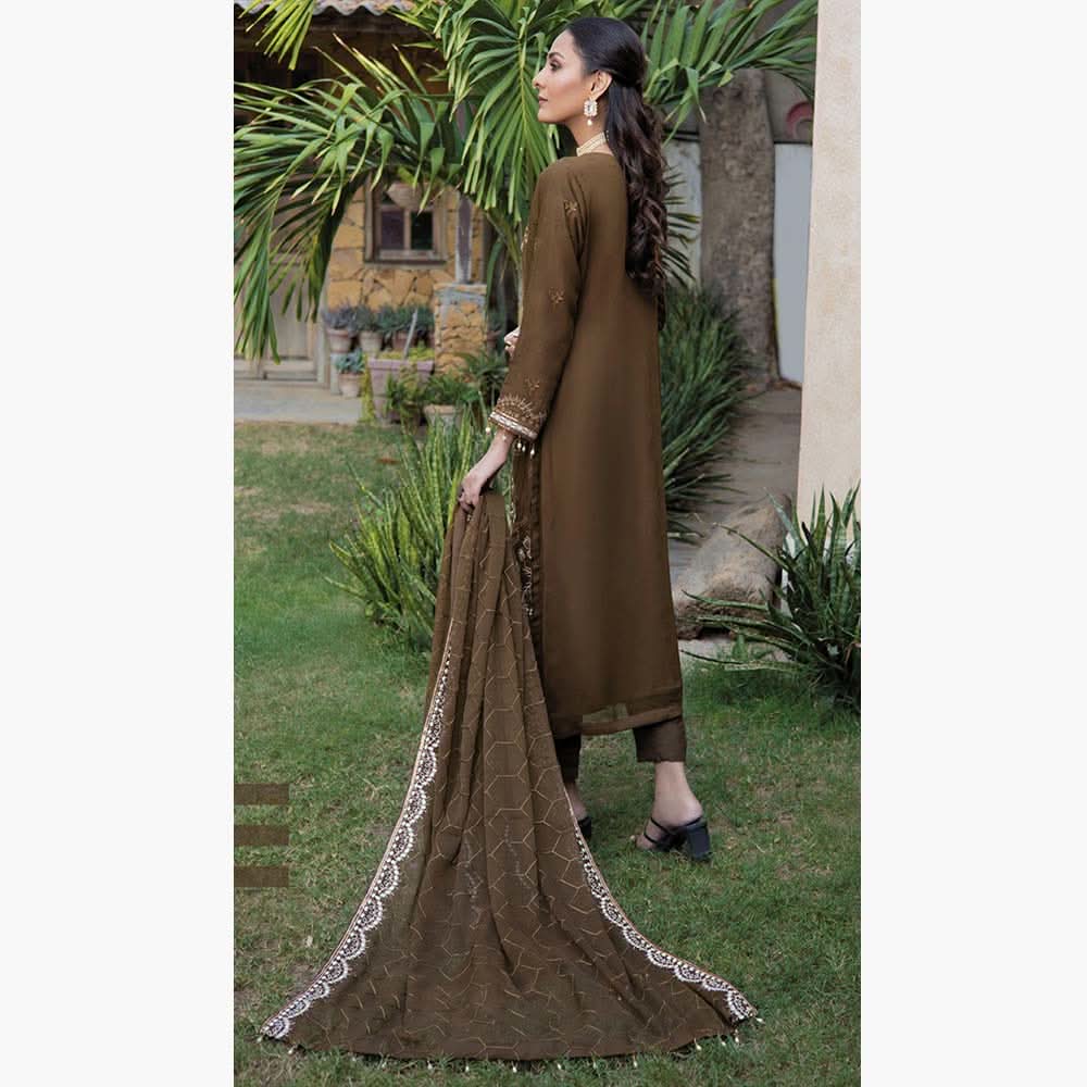 Schick Eman Embroidered Lucxury 3Pcs Unstitched Suit - 4, Women, 3Pcs Shalwar Suit, Schick Creation, Chase Value