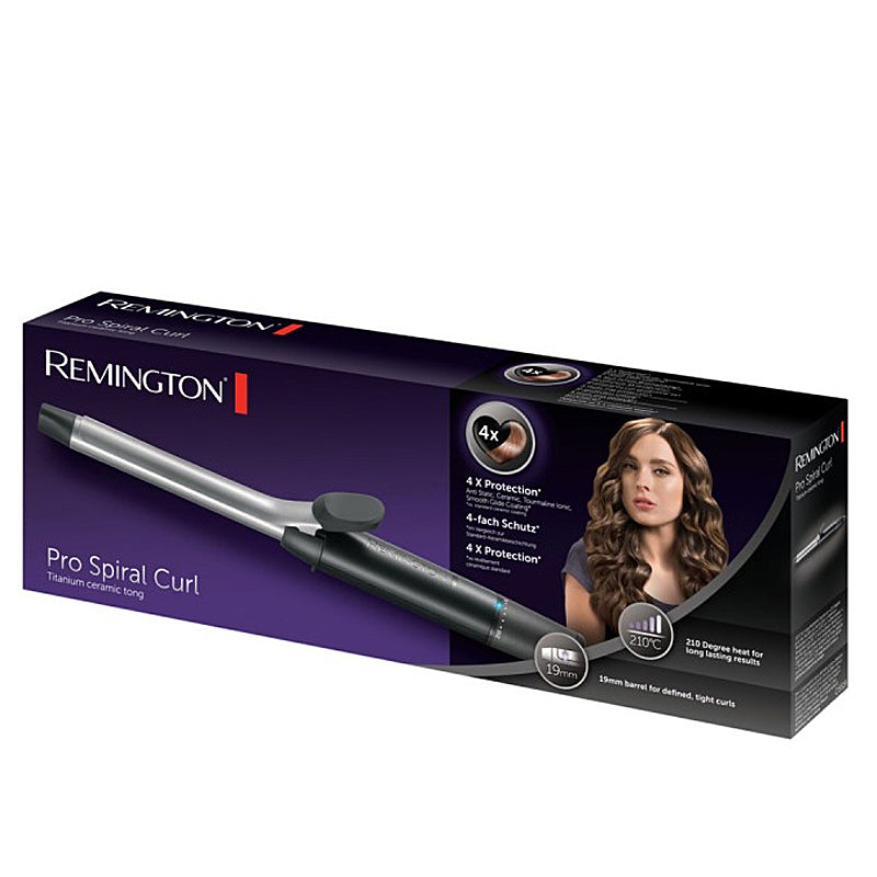 Remington Curler Pro Spiral Curl Tong, Home & Lifestyle, Straightener And Curler, Beauty & Personal Care, Hair Styling, Remington, Chase Value
