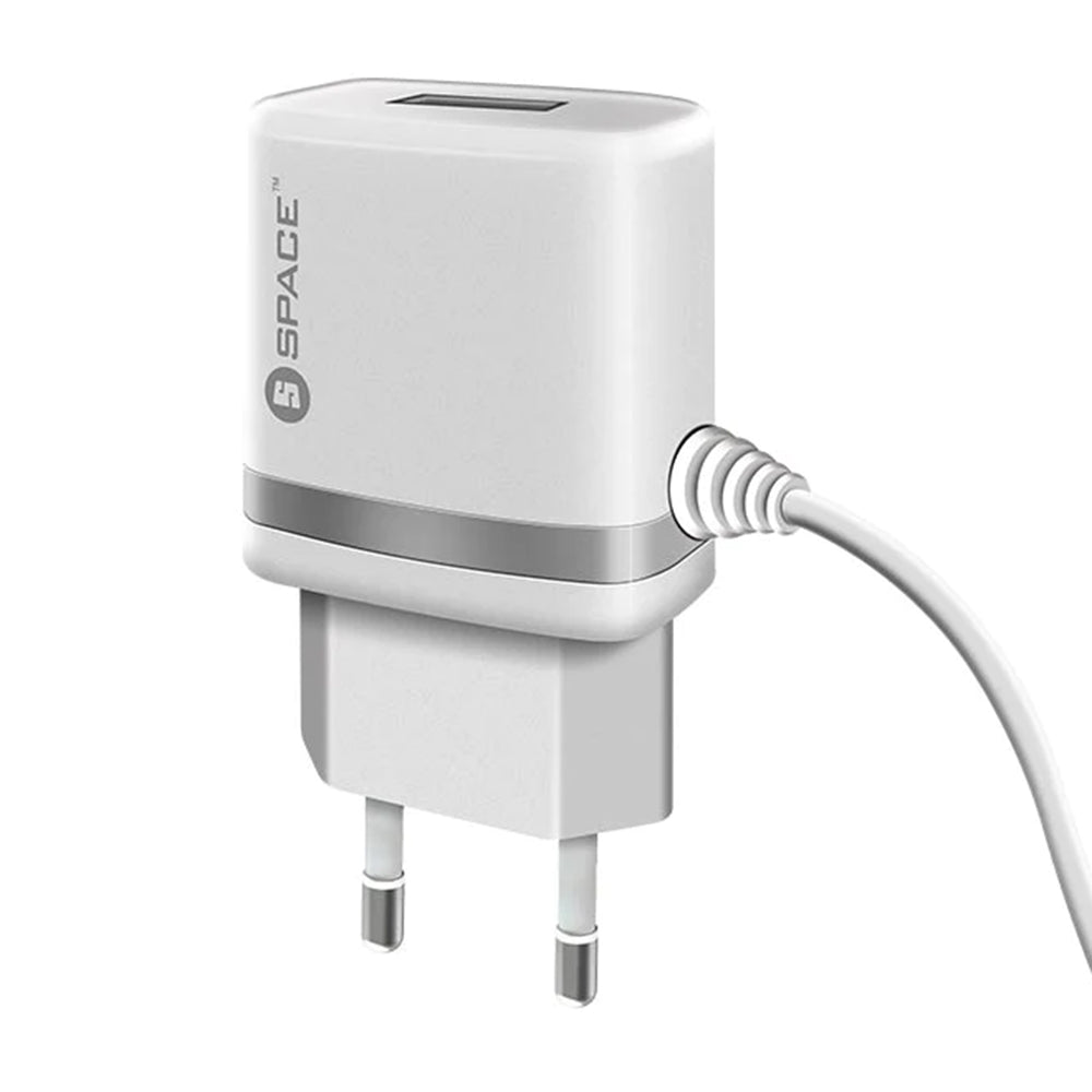 Wall Charger Micro Usb WC- 105 - White, USB Cables, Chase Value, Chase Value