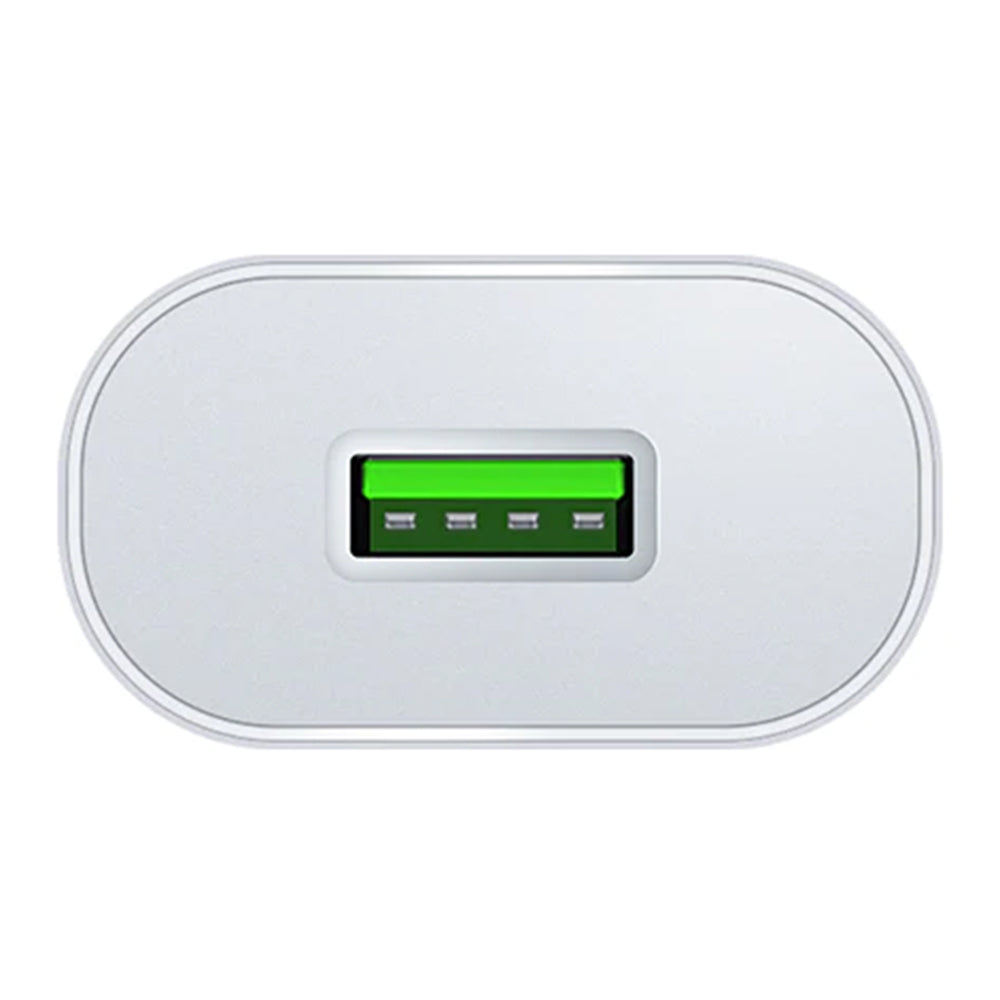 Single Port Usb Charger 2.4A WC -100 - White, USB Cables, Chase Value, Chase Value