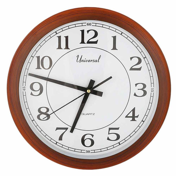 Analog Wall Clock 401 - White, Home & Lifestyle, Wall Clocks And Alarms, Chase Value, Chase Value