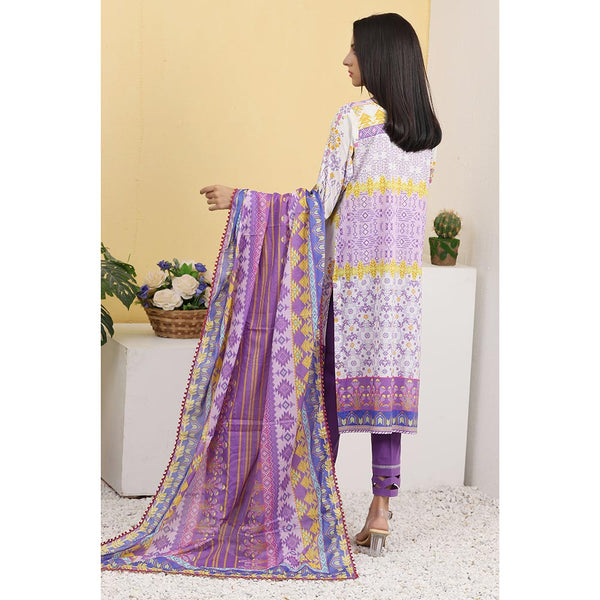 Eminent Digital Lawn 3 Pcs Un-Stitched Suit - 3, Women, 3Pcs Shalwar Suit, Eminent, Chase Value