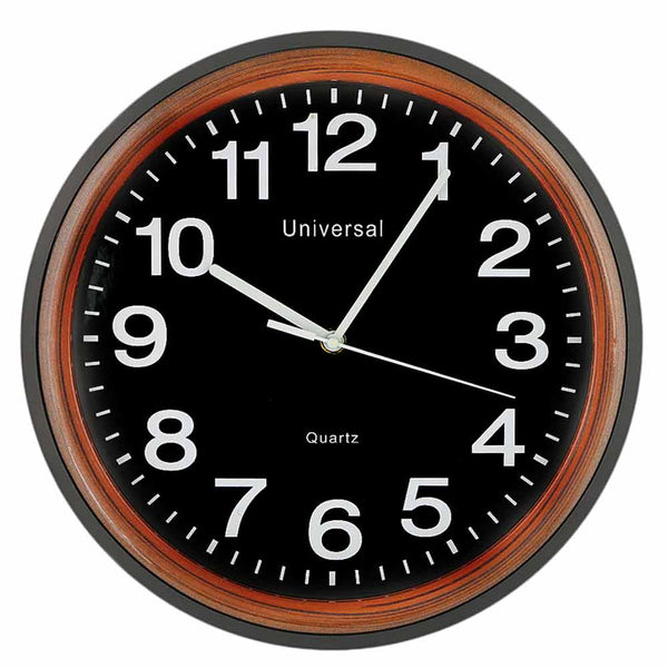 Analog Wall Clock 412 - Black, Home & Lifestyle, Wall Clocks And Alarms, Chase Value, Chase Value