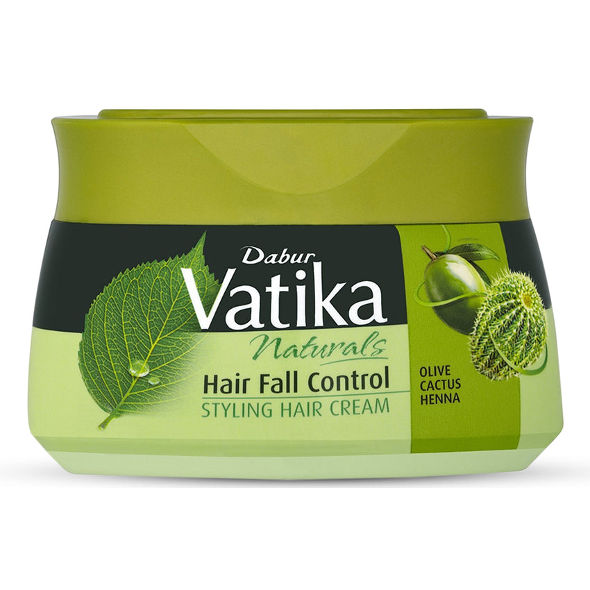 Vatika Hair Styling Cream Hair Fall Control 140ml, Beauty & Personal Care, Hair Styling, Dabur, Chase Value