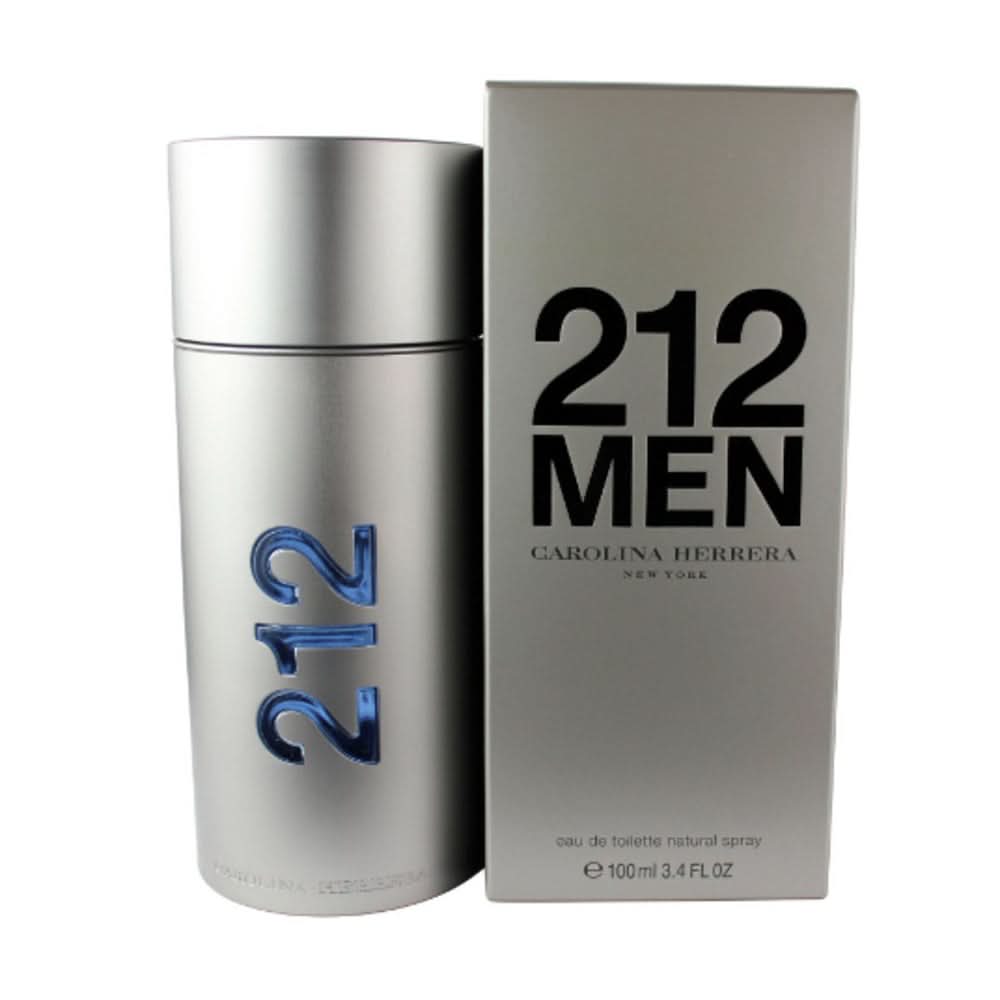 Carolina Herrera 212 For Men NYC Eau De Toilette For Men - 100 ML, Beauty & Personal Care, Men's Perfumes, Carolina Herrera, Chase Value