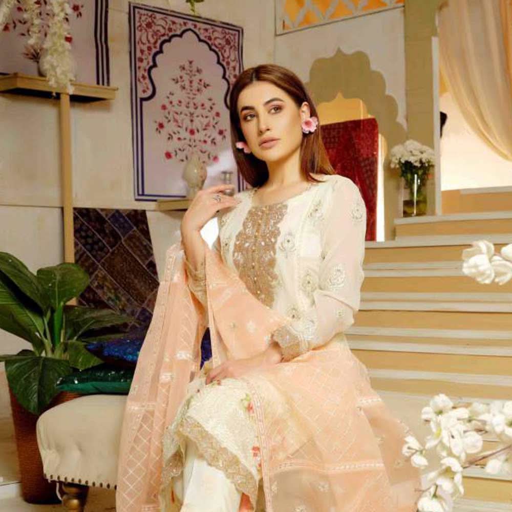 Extraordinaire Embroidered Chiffon 3 Pieces Un-Stitched Suits - 4710, Women, 3Pcs Shalwar Suit, Tawakkal Fabrics, Chase Value