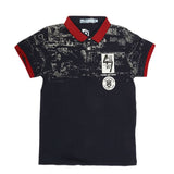 Boys Polo Half Sleeves T-Shirt - Navy Blue, Kids, Boys T-Shirts, Chase Value, Chase Value