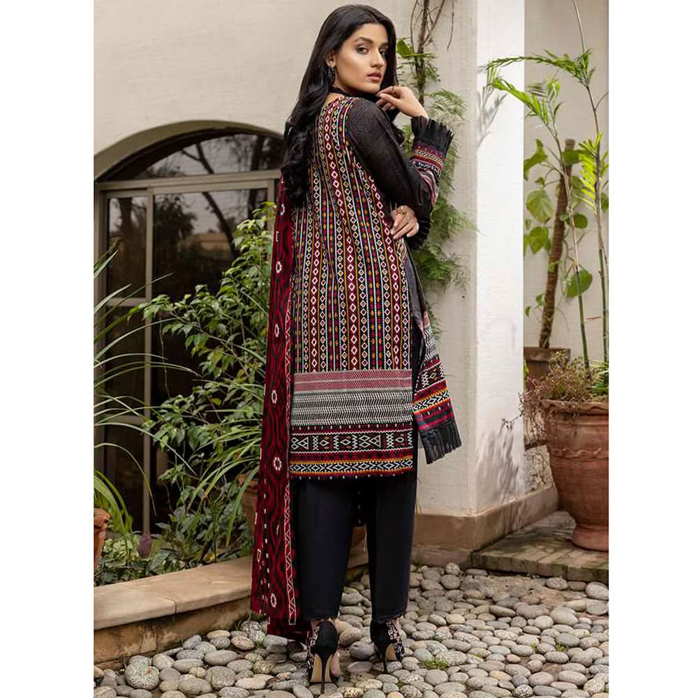 Anum Printed Lawn Unstitiched 3Pcs Suit V1 - A-4, Women, 3Pcs Shalwar Suit, Al-Zohaib Textiles, Chase Value