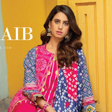 Anum Classic Printed Lawn 3 Pcs Un-Stitched Suit V 5 - 4-A, Women, 3Pcs Shalwar Suit, Al-Zohaib Textiles, Chase Value
