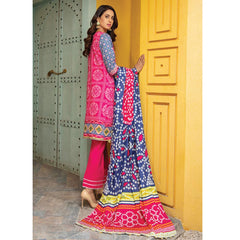 Anum Classic Printed Lawn 3 Pcs Un-Stitched Suit V 5 - 4-A, Women, 3Pcs Shalwar Suit, Al-Zohaib Textiles, Chase Value
