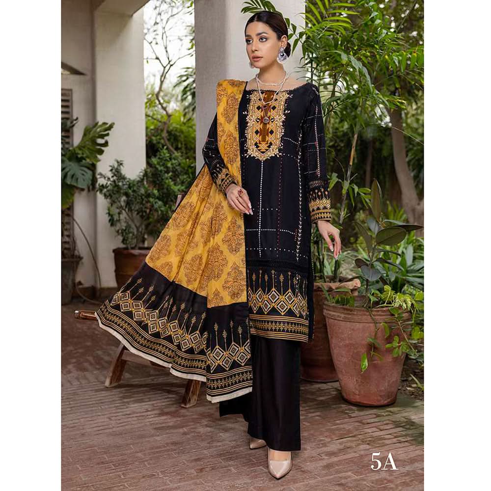 Anum Printed Lawn Unstitiched 3Pcs Suit V1 - B-4, Women, 3Pcs Shalwar Suit, Al-Zohaib Textiles, Chase Value